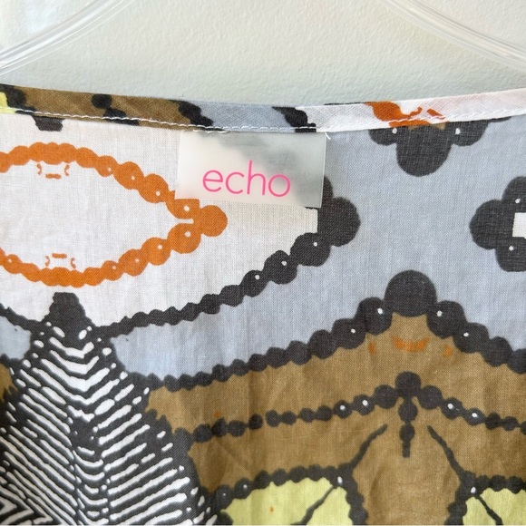 Echo women’s caftan swim cover up - Picture 7 of 9